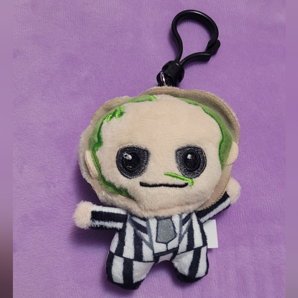 Beetlejuice bag clip
